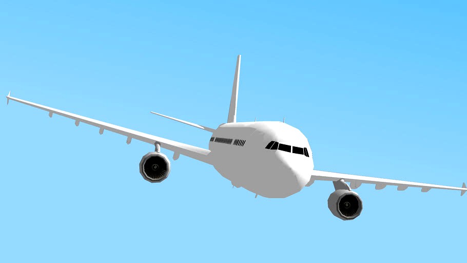 Template - Airbus A300-600 {P; Gear Up; 638Kb}