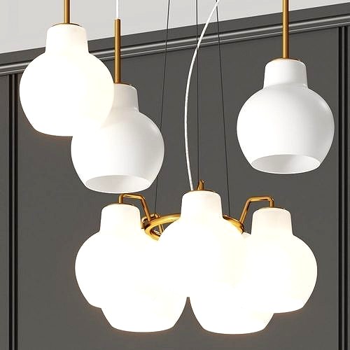 Louis Poulsen Vl Ring Crown Pendant Lamps