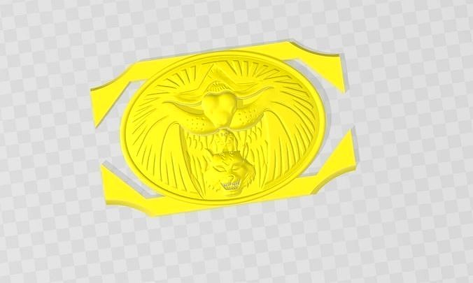 Logo Belt Gaoranger- Power Ranger WildForce | 3D model