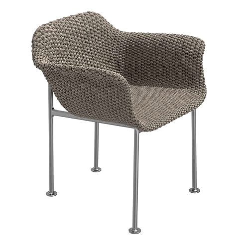 JANUS et Cie GINA Chair with armrests