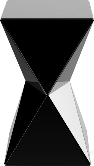 Mirrored Reflective Side Table