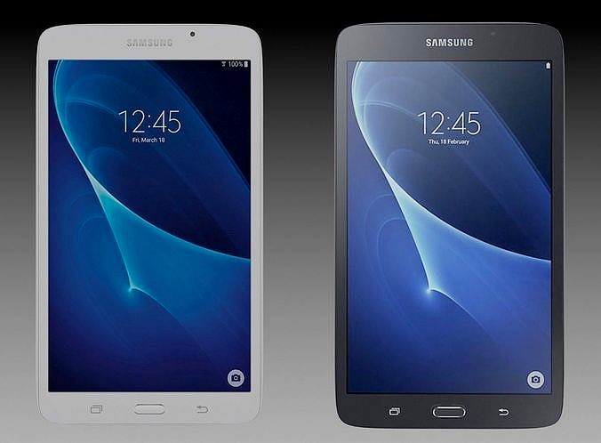 Samsung Galaxy Tab A 7 0 2016 Black and White