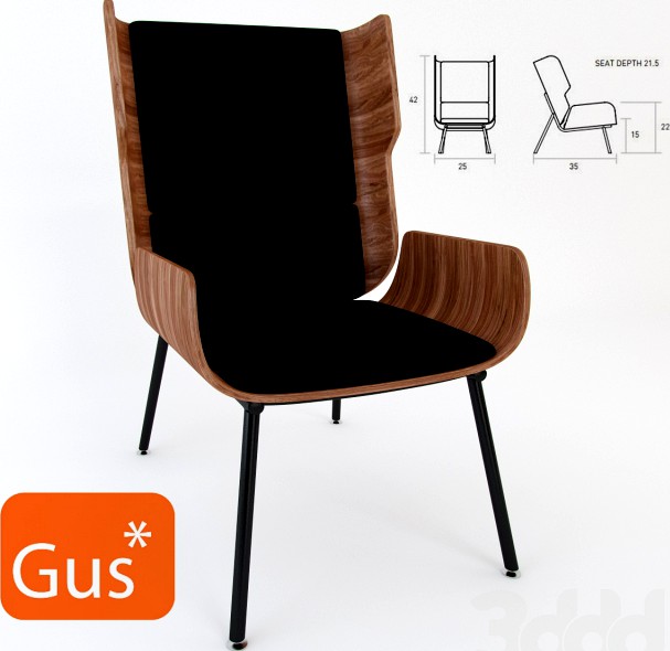 Gus Modern Elk Chair