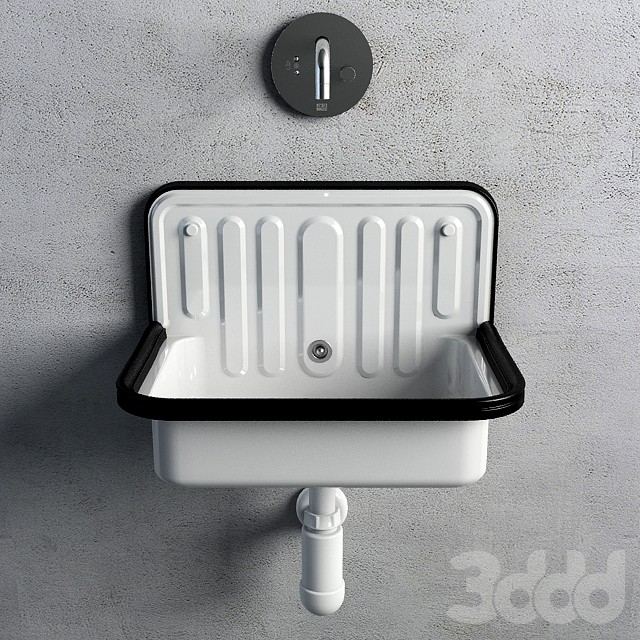 Раковина Alape + смеситель Dorn Bracht