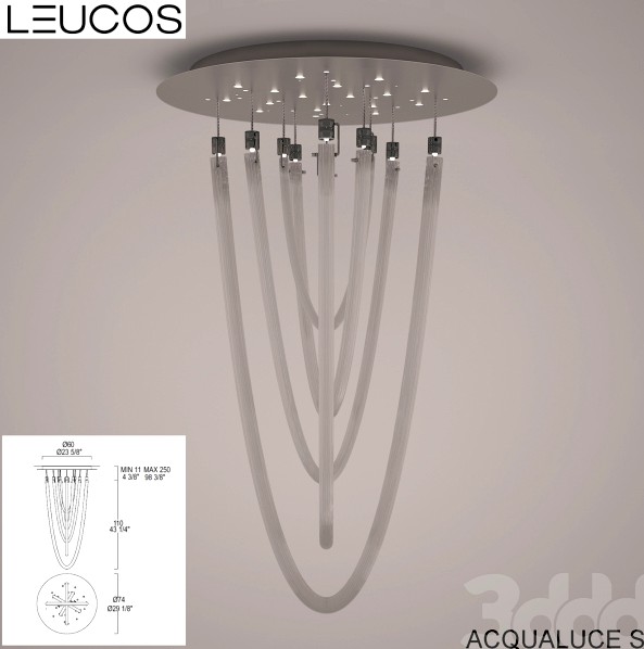 LEUCOS ACQUALUCE S подвесной светильник