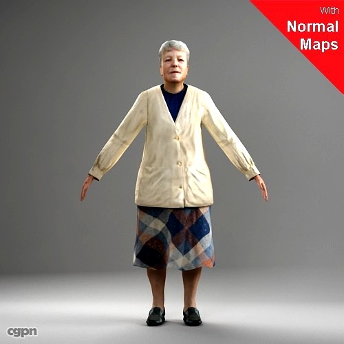 CWom0028-TP / 3D Human for superior visualizations3d model