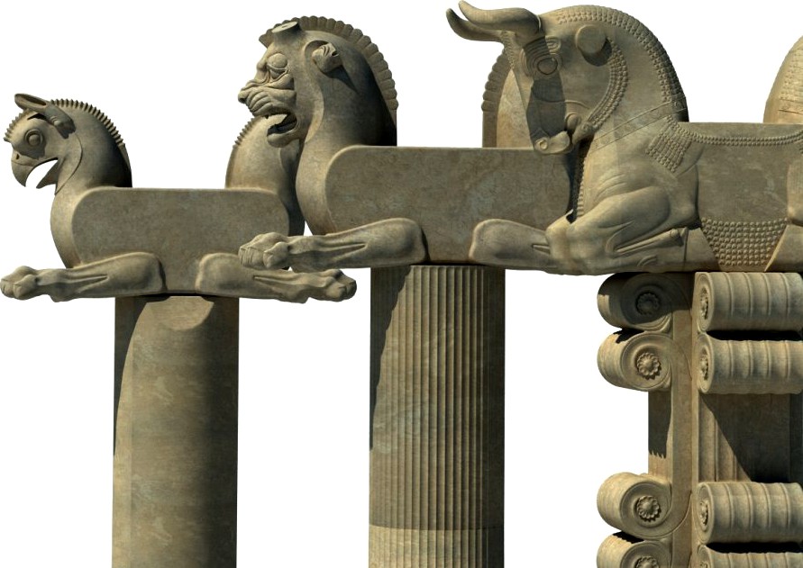 collection column capital3d model