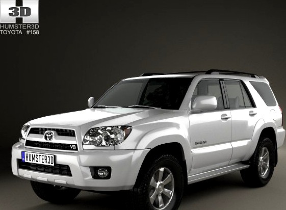 Toyota 4Runner 20053d model