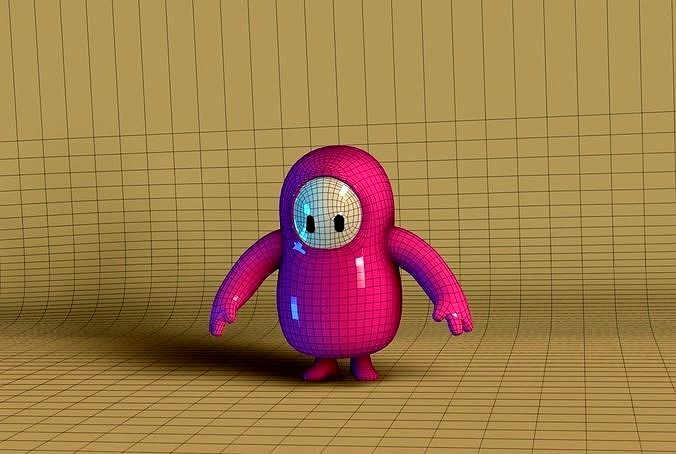 Fall Guys Simple Guy lowpoly
