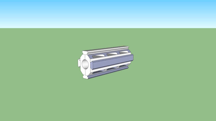 Paintball Barrel Shroud 3d model