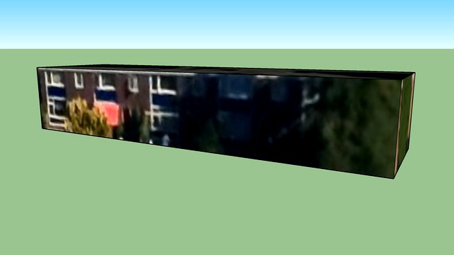 Dantestraat in Rotterdam, Nederland