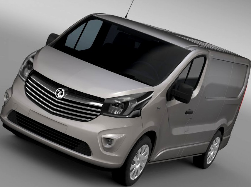 Vauxhall Vivaro Van Biturbo 20153d model
