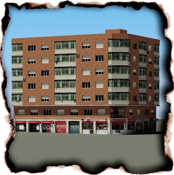 Low Poly Building 743d model