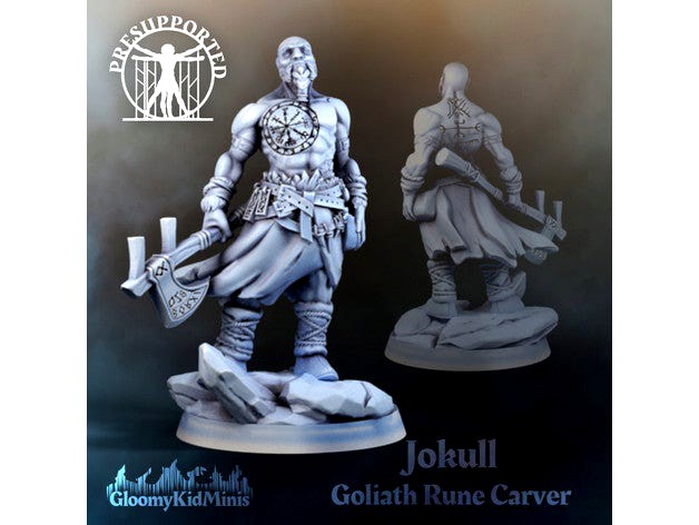 Jokull, Goliath Rune Carver by gloomyKid