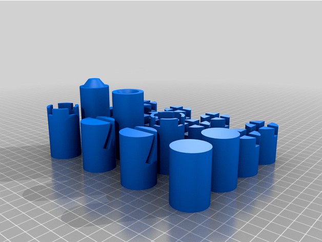 Simplistic Chess Set by overandoveragain