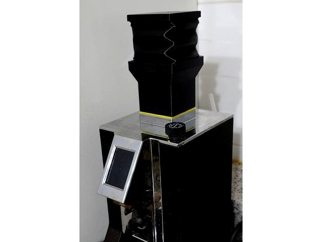 Eureka mignon square  blow up hopper for single dosing mod by JungJikMan