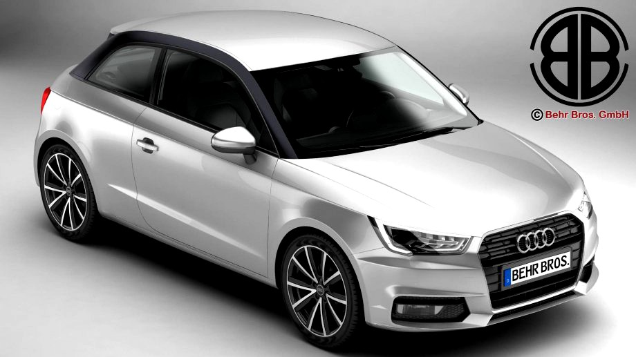 Audi A1 20153d model