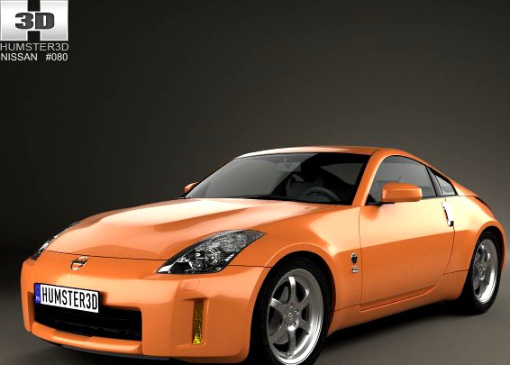 Nissan 350Z (Z33) 20073d model