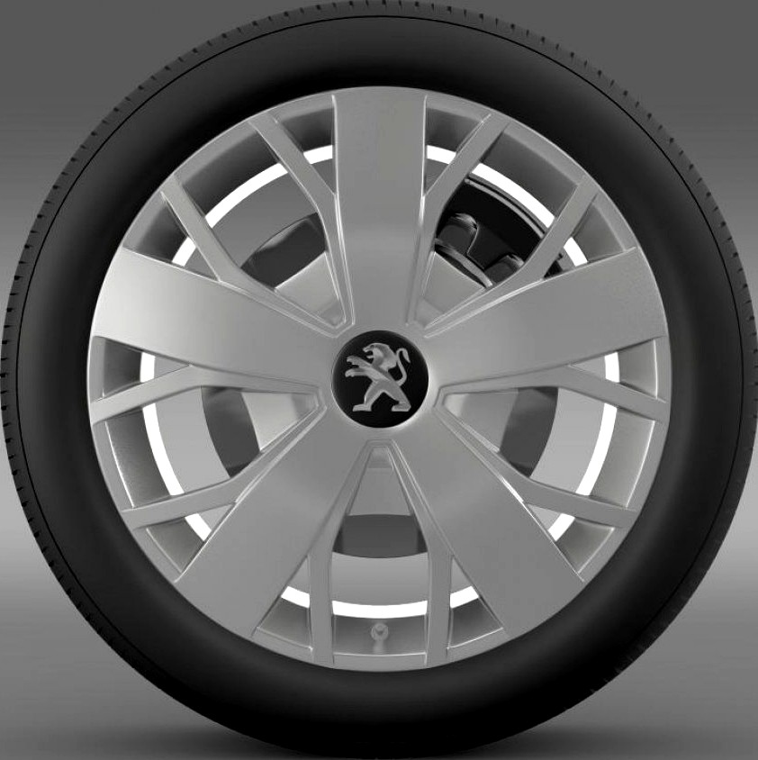 Peugeot Boxer wheel3d model