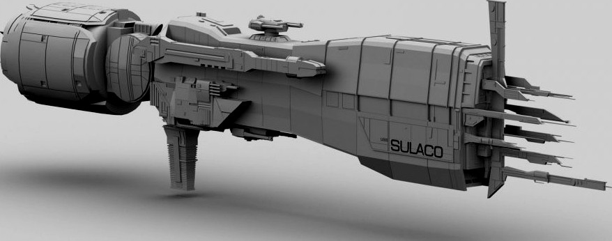 U.S.S SULACO3d model