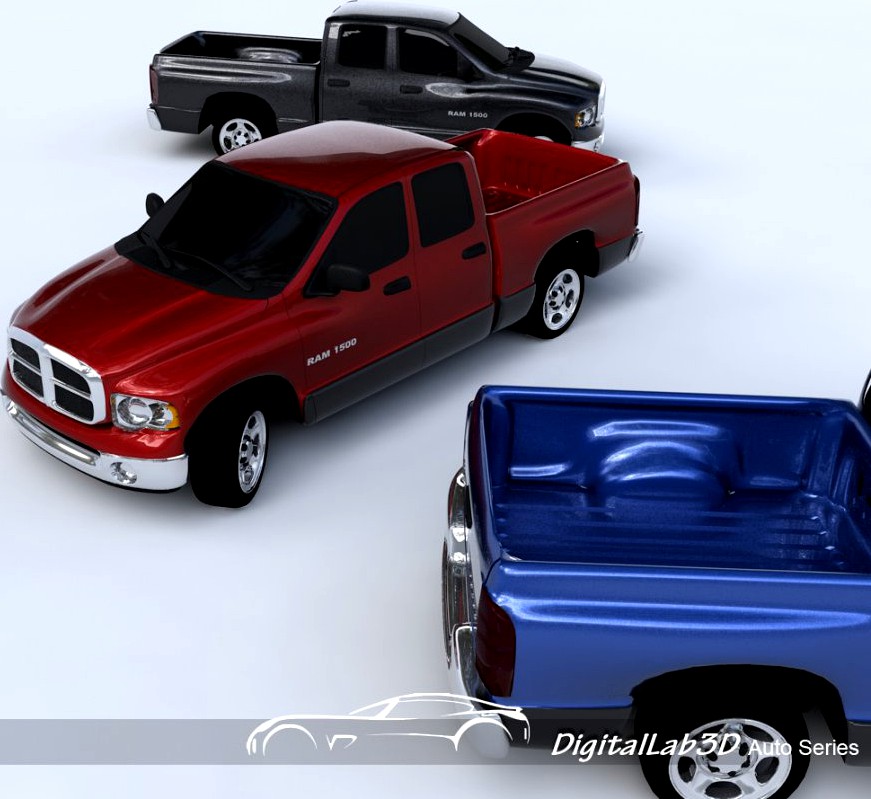 Dodge Ram Pickup3d model