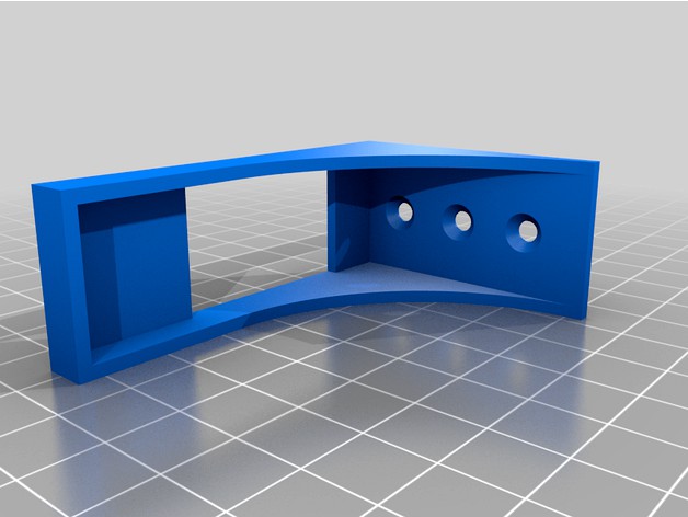 Sonoff Bridge mount for Rail DIN 35mm foot by Anup92k