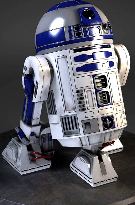 R2D2 Droid Star Wars3d model