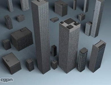 20 skyscraper3d model