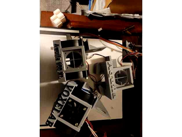 Voxelab Aquila bltouch daul 5015 cooling fans by Jackmen74