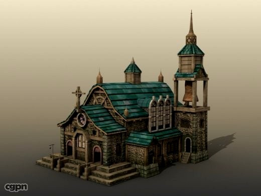 Church3d model