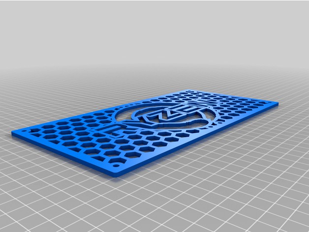 240mm RYZEN horizontal fan grill by gkool