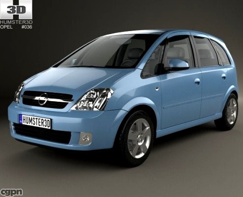 Opel Meriva (A) 20033d model