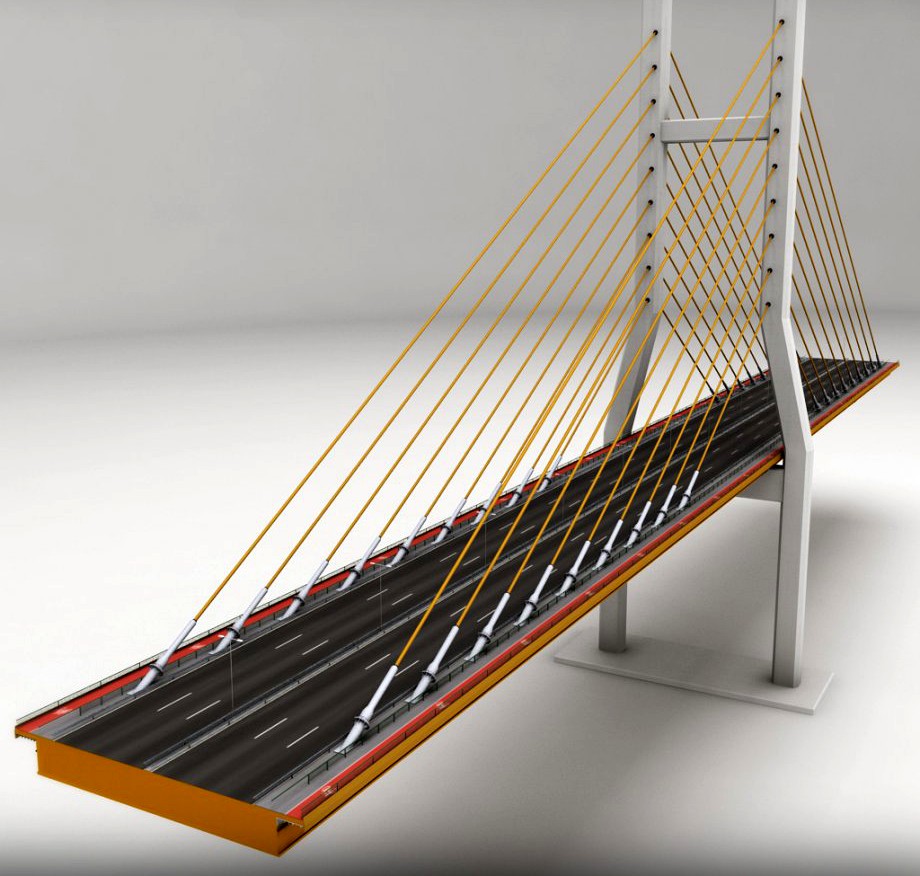 Suspended Bridge 23d model