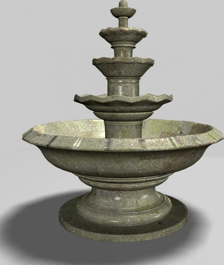 Fountain 023d model