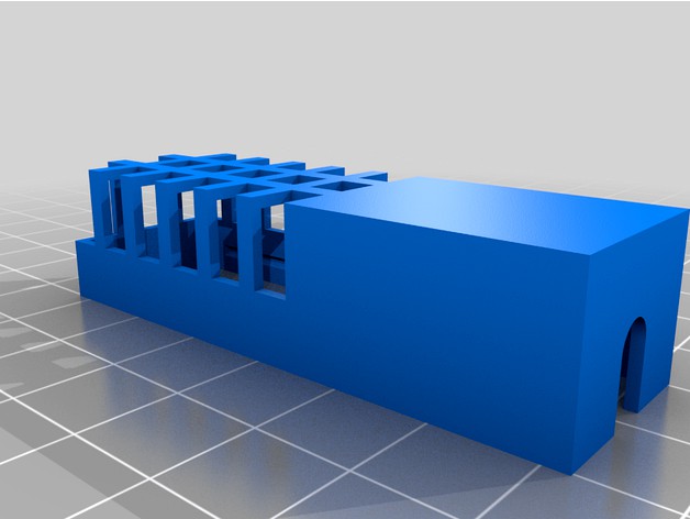 DHT22 Temperatur Sensor Case by kleinVIEH 3d model