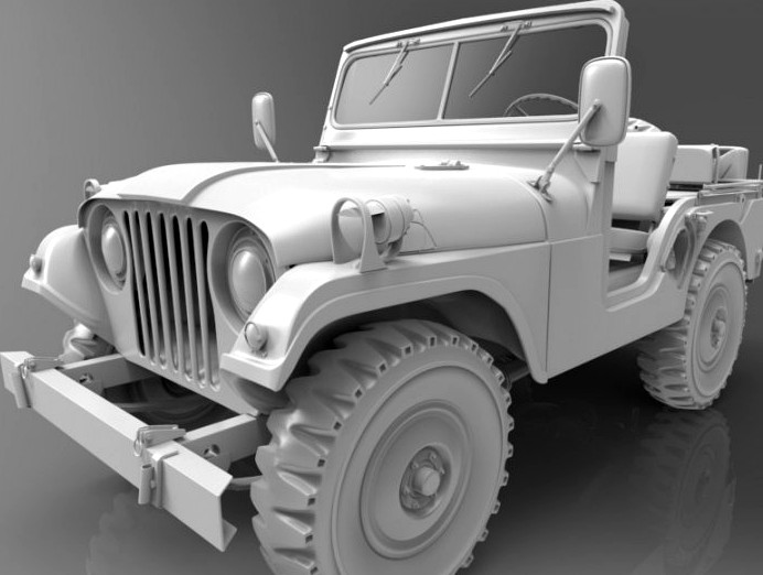 Jeep 1063d model