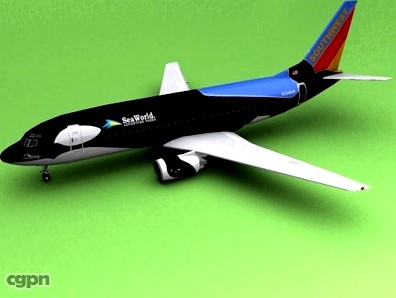 Boeing 737 Southwest Airlines3d model