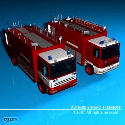 Firetruck3d model