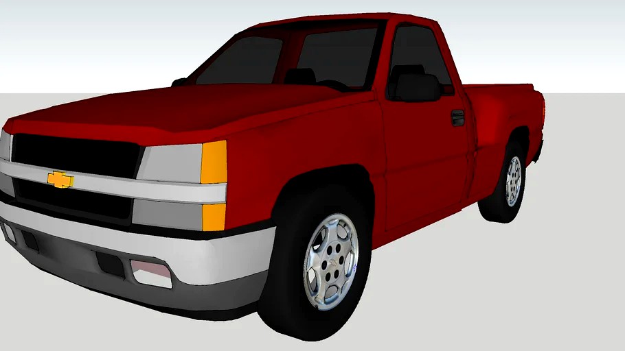 2003-2007.5 style Chevrolet Silverado Stepside (FIRST)