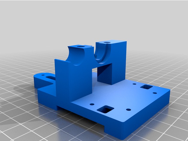 Extruder Mount 1.0 sensor on the left side by bdsnk