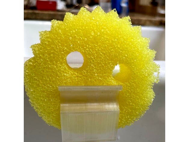 Scrub Daddy Perch (sponge holder) by bgoleno