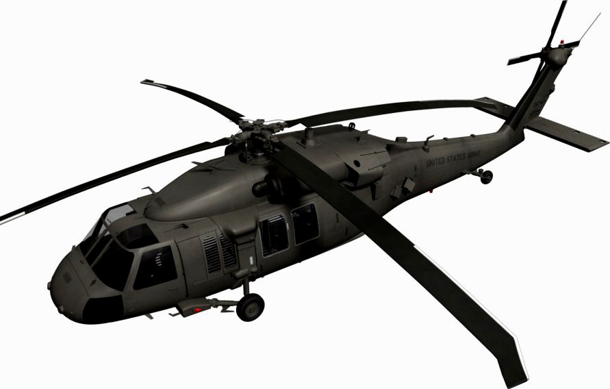 UH-60M Blackhawk3d model