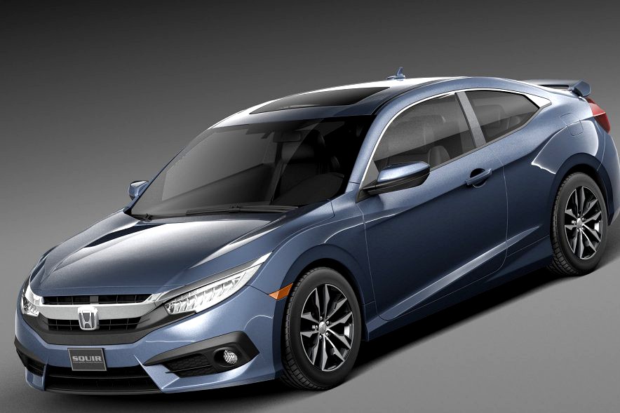 Honda Civic Coupe LED 20173d model