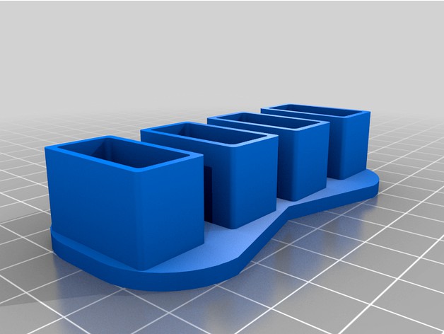 Customizable Pendrive Holder by 3D_Mindz