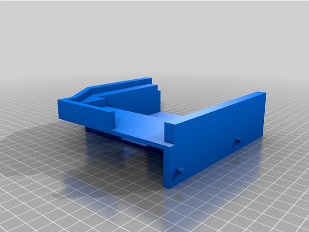 Adaptor from DVD reader (5.25'') to DVD slim and card reader (3.5'') by guilhem034