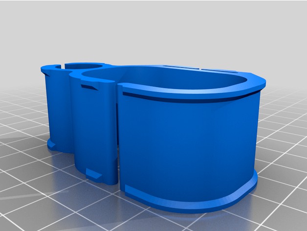 Soporte de la batería Goggles Dji en la cinta by PaulDrones