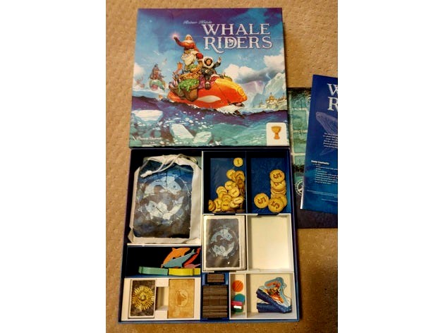 Whale Riders game insert and organizer by ClixAccessories