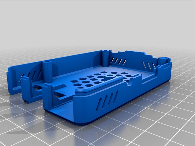 Raspberry Pi 3B/3B+ case by Dzikmen