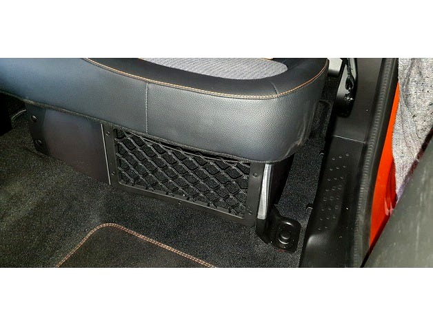 Renault Twingo (2014-) storage under rearseats by MoMaHo