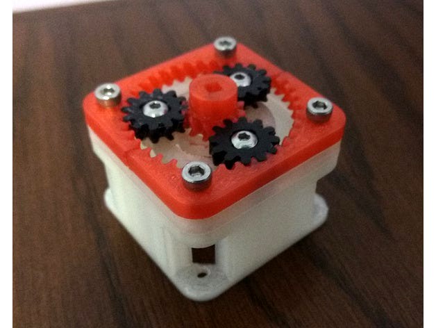 NEMA-17 1:4 step-up gearbox for remote direct drive by dalia5